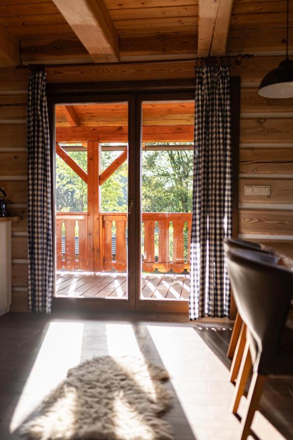 Moderni Sumavska Roubenka S Vyhledem Na Boubin Villa Vimperk Exterior photo